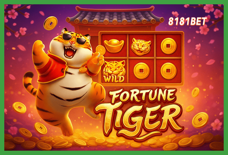 Fortune Tiger é um jogo imperdível no 8181BET Casino