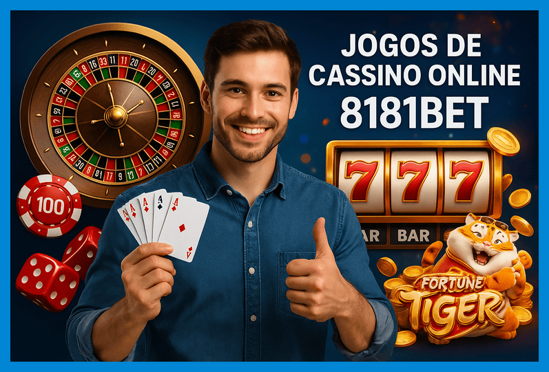 Jogos de cassino online inovadores e emocionantes na 8181BET